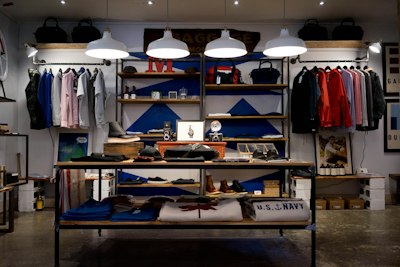 Cozy flannel store rack